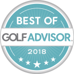 Golf Advisor Best of 2018 Badge
