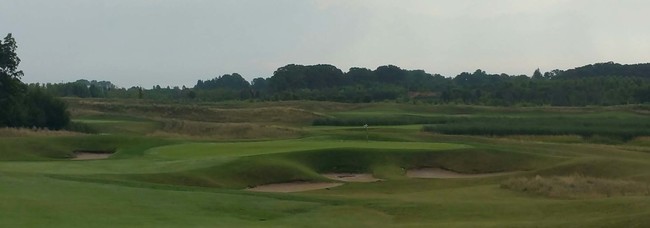 View of the course at Shepherd's Crook in the evening