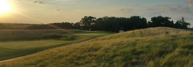 View of Shepherd's Crook at twilight