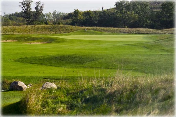 View of a hole on the course at Shepherd's Crook
