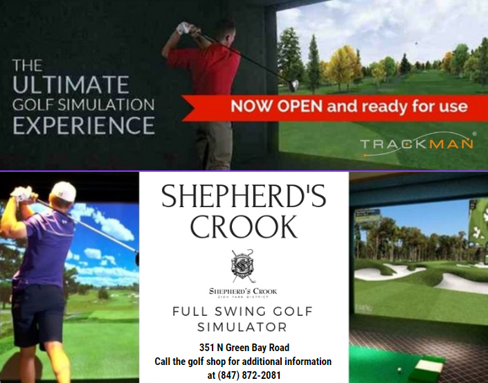 Zion, IL, Golf Simulator Shepherd's Crook Golf Course