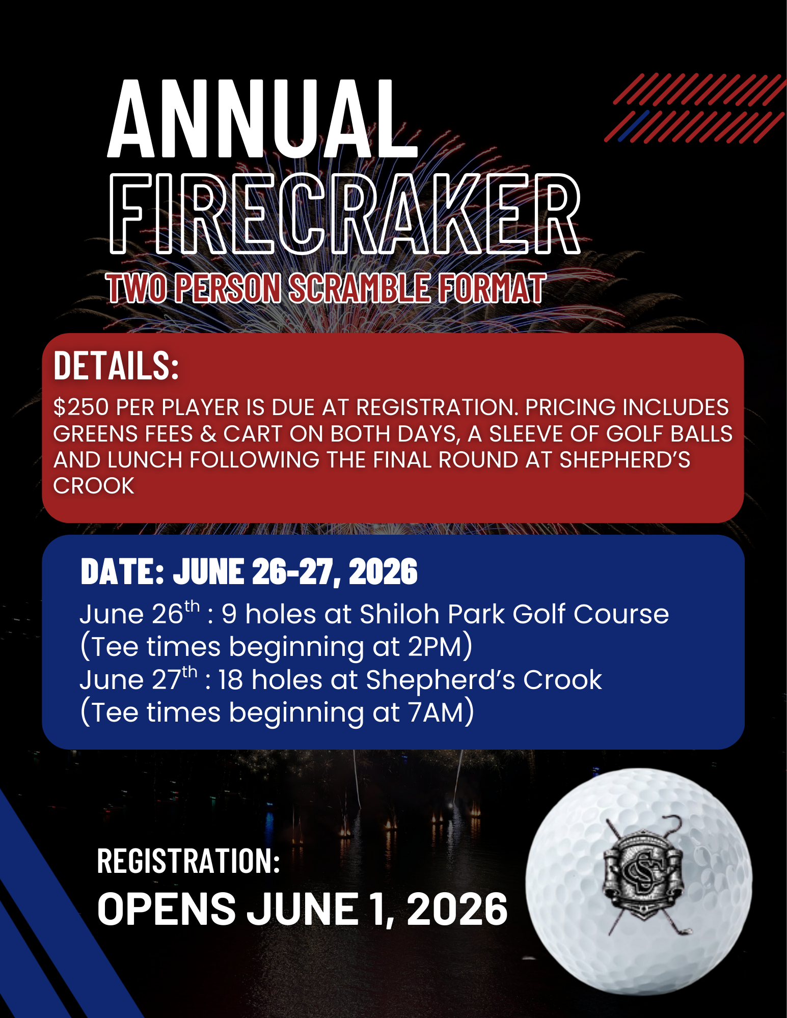 Annual Firecracker Tournament