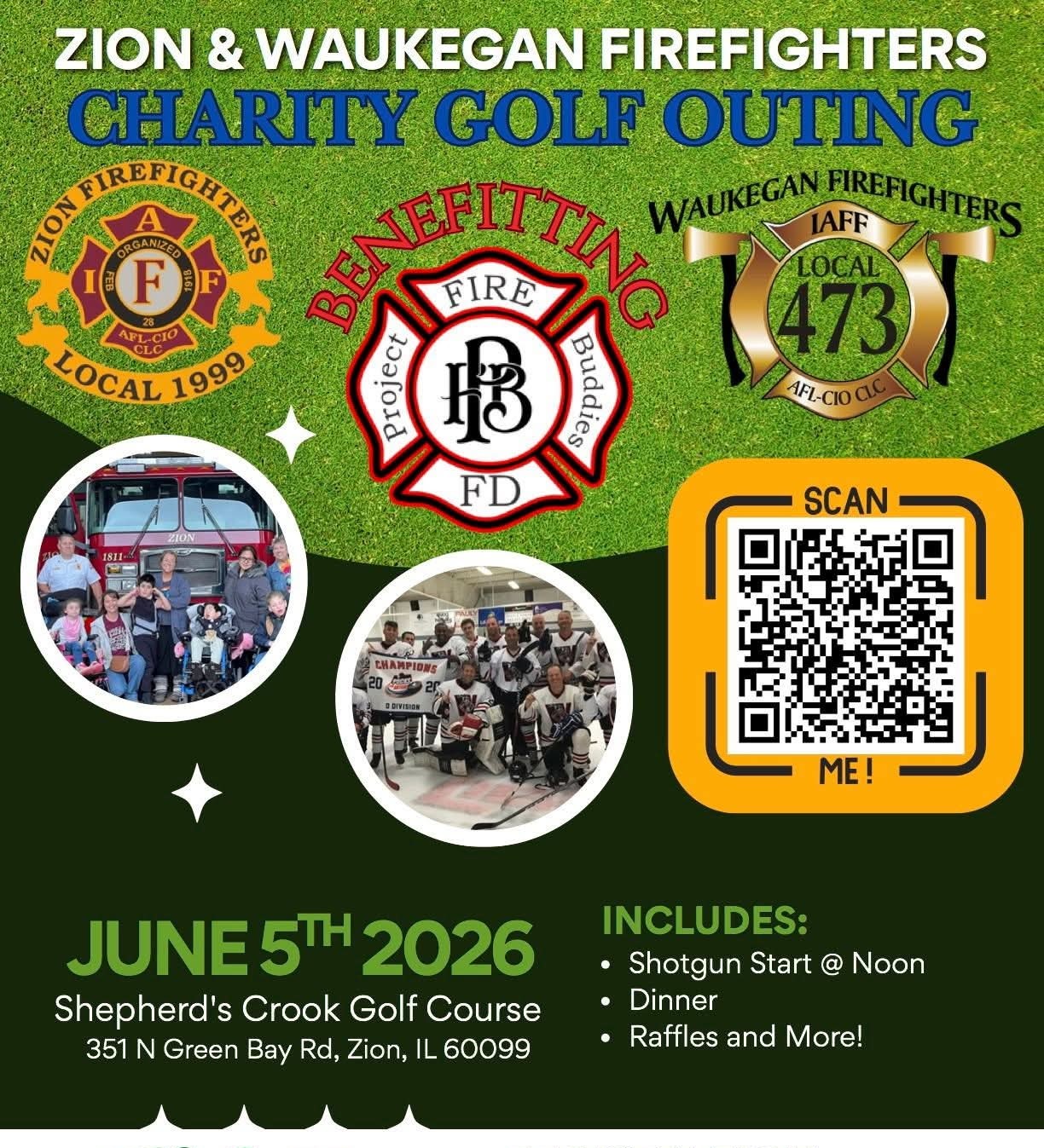 Zion & Waukegan Firefighters Golf Outing